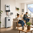 20.48kWh 400Ah 51.2V LiFePO4 தரையில் நின்று செயல்படும் பேட்டரி - 4