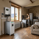20.48kWh 400Ah 51.2V LiFePO4 தரையில் நின்று செயல்படும் பேட்டரி - 5